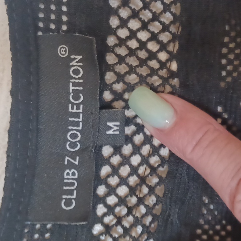 Club Z Collection Black Stylish Cover-Up - Picture 7 of 9